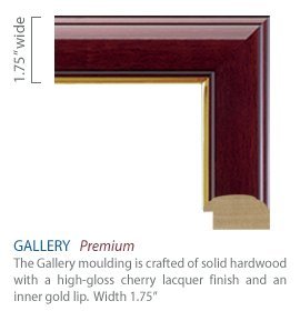 Church Hill Classics Fordham University - Gold Embossed - Featuring Gallery Moulding - Officially Licensed - Diploma Size 13" x 10"