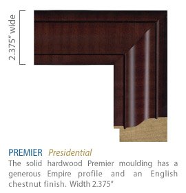 Church Hill Classics University of Denver - Presidential Masterpiece - Featuring Premier Moulding - Officially Licensed - Diploma Size 11" x 8.5"