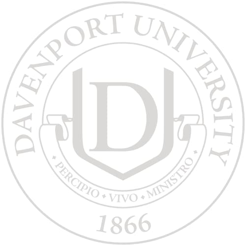 Davenport University - Officially Licensed - Silver Embossed Tassel Diploma Frame - Document Size 10" x 8"