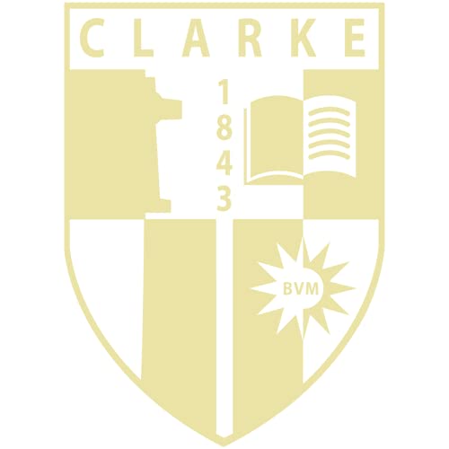 Clarke University - Officially Licensed - Gold Embossed Tassel Diploma Frame - Document Size 11" x 8.5"