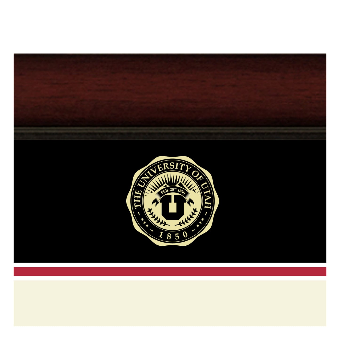 The University of Utah College of Education - Officially Licensed - Gold Embossed Diploma Frame - Document Size 11" x 8.5"