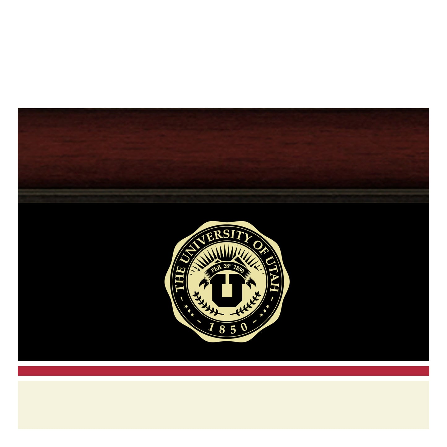 The University of Utah S.J. Quinney College of Law - Officially Licensed - Gold Embossed Diploma Frame - Document Size 17" x 12"