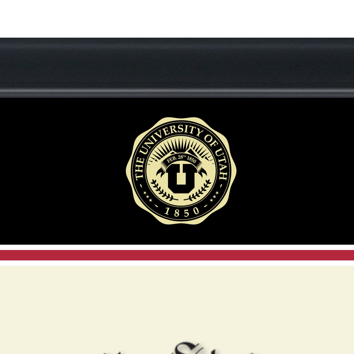 The University of Utah - Officially Licensed - Gold Embossed Tassel Diploma Frame - Document Size 11" x 8.5"