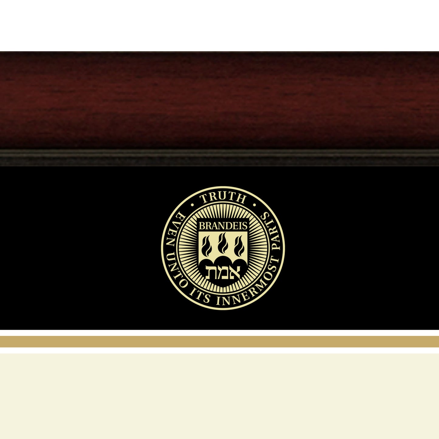 Brandeis University The Heller School for Social Policy and Management - Officially Licensed - Gold Embossed Diploma Frame - Document Size 12" x 9.5"