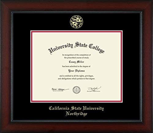 California State University Northridge - Officially Licensed - Gold Embossed Diploma Frame - Document Size 11" x 8.5"