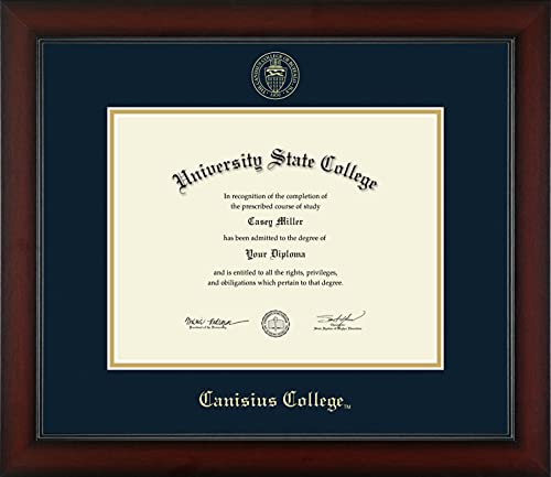 Canisius College - Officially Licensed - Gold Embossed Diploma Frame - Document Size 11" x 8.5"