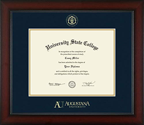 Augustana University - Officially Licensed - Gold Embossed Diploma Frame - Document Size 11" x 8.5"