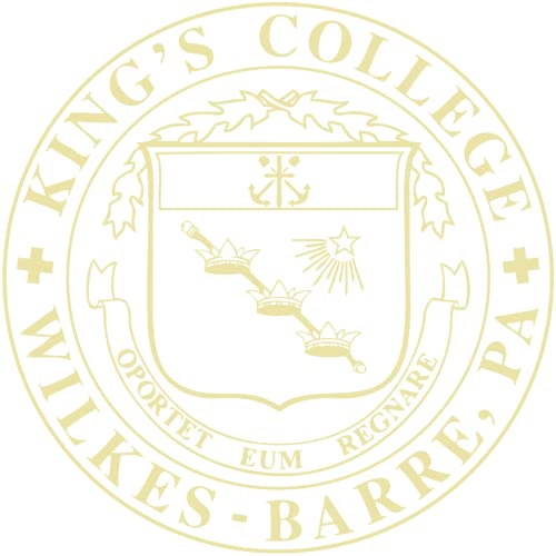 The King's College at Pennsylvania - Officially Licensed - Gold Embossed Tassel Diploma Frame - Document Size 14" x 11"