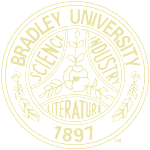 Bradley University - Officially Licensed - Gold Embossed Diploma Frame - Document Size 11" x 8.5"