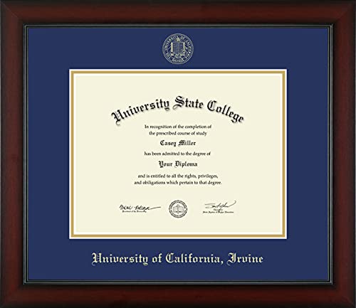 University of California Irvine - Officially Licensed - Gold Embossed Diploma Frame - Document Size 11" x 8.5"