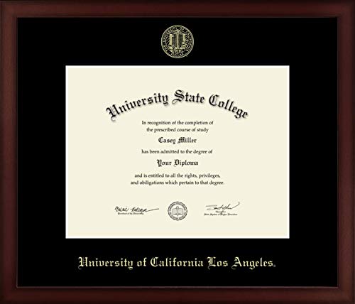 University of California Los Angeles - Officially Licensed - Gold Embossed Diploma Frame - Document Size 11" x 8.5"