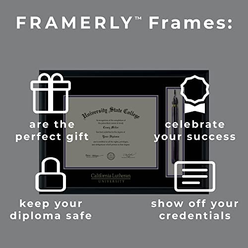 California Lutheran University - Officially Licensed - Gold Embossed Tassel Diploma Frame - Document Size 11" x 8.5"