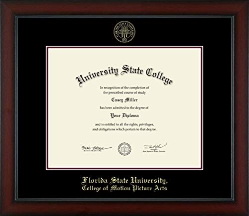 Framerly For Florida State University College of Motion Picture Arts - Officially Licensed - Gold Embossed Diploma Frame - Document Size 14" x 11"