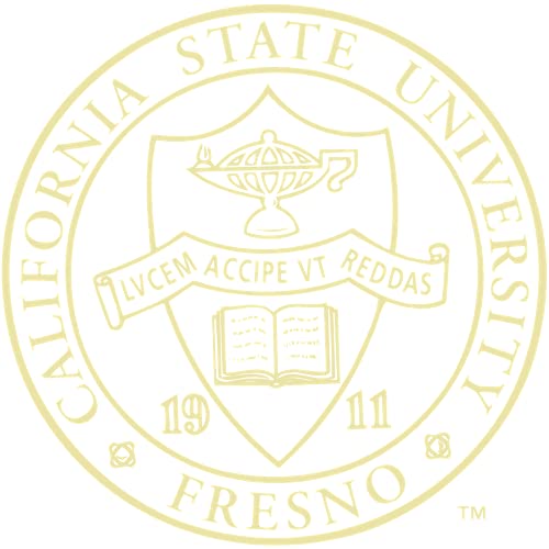 California State University Fresno - Officially Licensed - Gold Embossed Tassel Diploma Frame - Document Size 11" x 8.5"