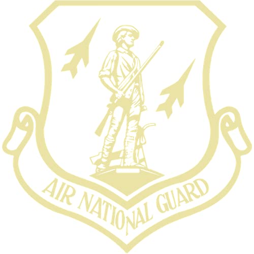 Air National Guard - Officially Licensed - Gold Embossed Certificate Frame - Document Size 11" x 8.5"