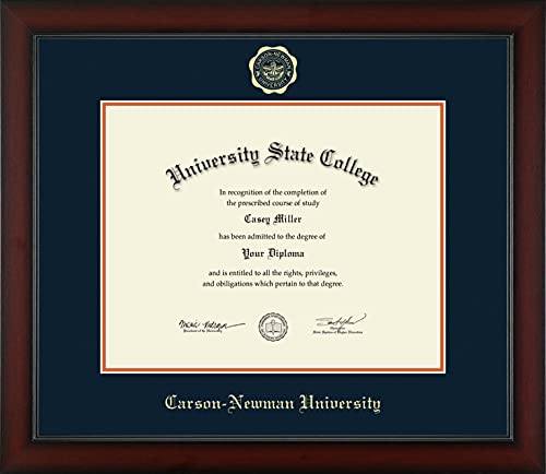 Carson-Newman University - Officially Licensed - Gold Embossed Diploma Frame - Document Size 14" x 11"