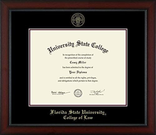 Framerly For Florida State University College of Law - Officially Licensed - Gold Embossed Diploma Frame - Document Size 14" x 11"