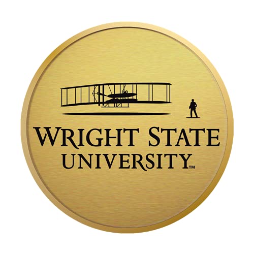 Wright State University - Officially Licensed - Gold Medallion Diploma Frame - Document Size 11" x 8.5"