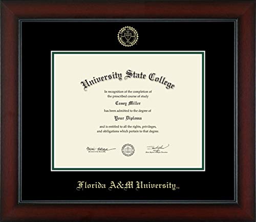 Florida A&M University - Officially Licensed - Gold Embossed Diploma Frame - Document Size 11" x 8.5"