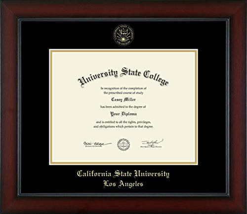 California State University Los Angeles - Officially Licensed - Gold Embossed Diploma Frame - Document Size 11" x 8.5"