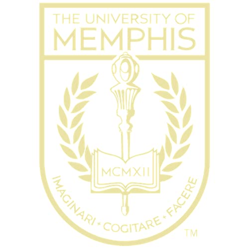 The University of Memphis - Officially Licensed - 2010 to Present PhD - Gold Embossed Diploma Frame - Document Size 17" x 14"