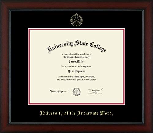 University of the Incarnate Word - Officially Licensed - Gold Embossed Diploma Frame - Document Size 14" x 11"