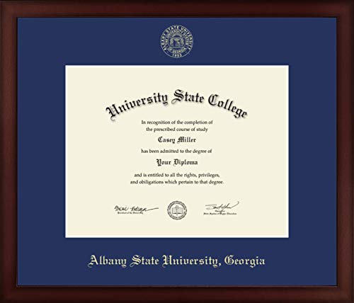 Albany State University in Georgia - Officially Licensed - Gold Embossed Diploma Frame - Document Size 11" x 8.5"