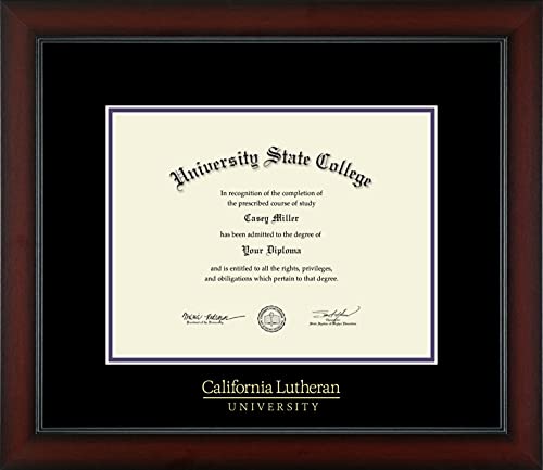 California Lutheran University - Officially Licensed - Gold Embossed Diploma Frame - Document Size 11" x 8.5"