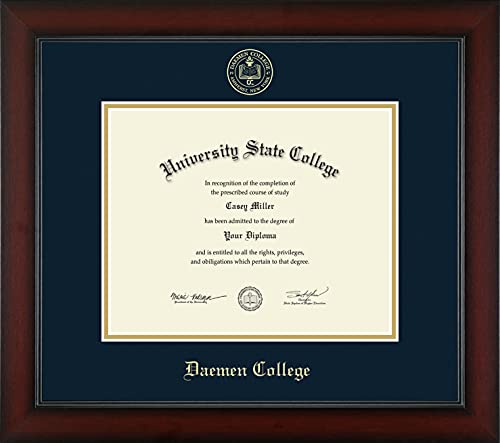 Daemen College - Officially Licensed - Gold Embossed Diploma Frame - Document Size 10" x 8"