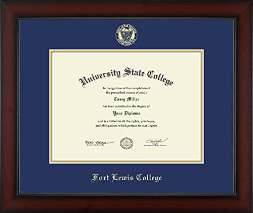 Fort Lewis College - Officially Licensed - Gold Embossed Diploma Frame - Document Size 11" x 8"