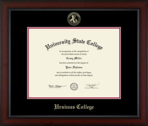 Ursinus College - Officially Licensed - Gold Embossed Diploma Frame - Document Size 17" x 13"