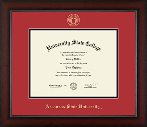 Arkansas State University at Jonesboro - Officially Licensed - Gold Embossed Diploma Frame - Document Size 11" x 8.5"