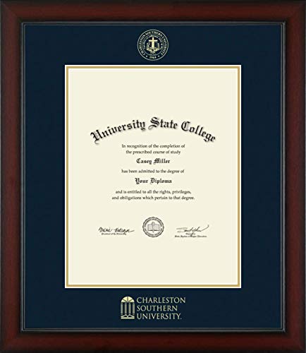 Charleston Southern University - Officially Licensed - Gold Embossed Diploma Frame - Document Size 11" x 14"