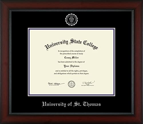 University of St. Thomas - Officially Licensed - Bachelor's - Gold Embossed Diploma Frame - Document Size 11" x 8.5"