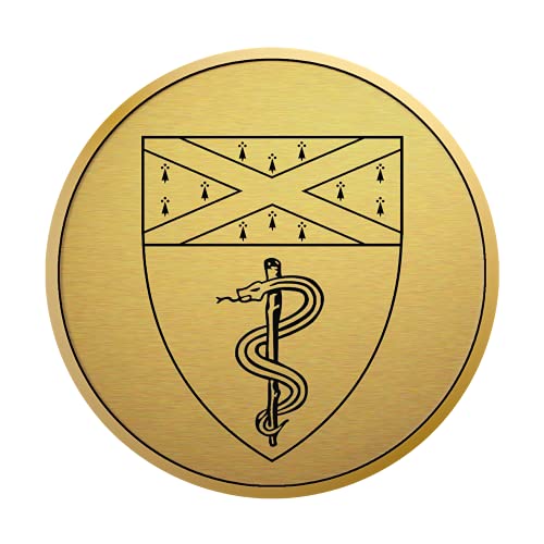 Yale University School of Medicine - Officially Licensed - Gold Medallion Diploma Frame - Document Size 12.625" x 10.313"