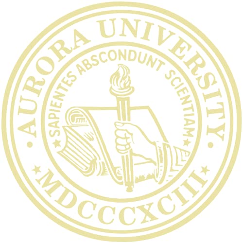 Aurora University - Officially Licensed - Gold Embossed Tassel Diploma Frame - Document Size 11" x 8.5"