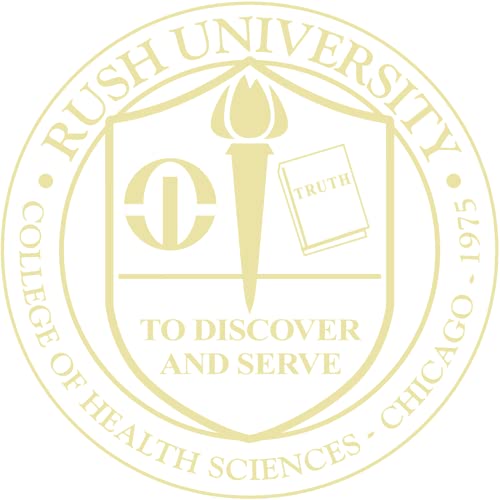 Rush University - College of Health Sciences - Officially Licensed - Gold Embossed Tassel Diploma Frame - Document Size 11" x 8.5"