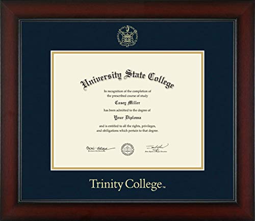 Trinity College - Officially Licensed - Gold Embossed Diploma Frame - Document Size 11" x 8.5"