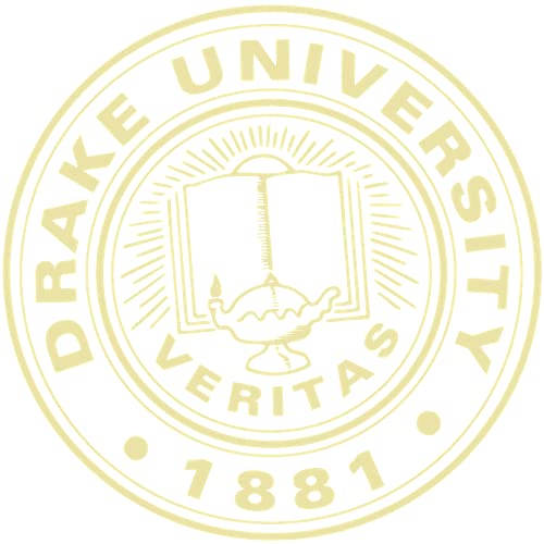 Drake University - Officially Licensed - Gold Embossed Diploma Frame - Document Size 11" x 8.5"