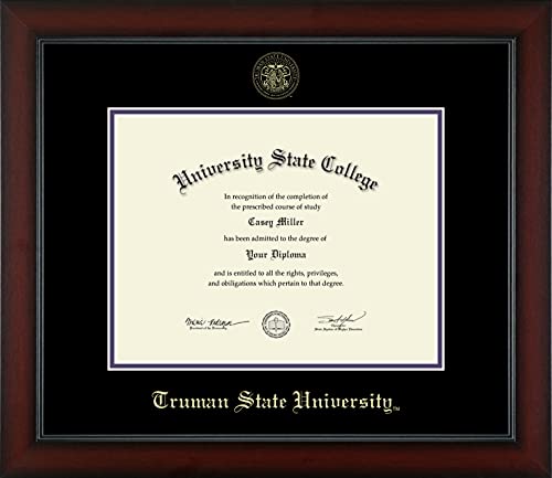 Truman State University - Officially Licensed - Gold Embossed Diploma Frame - Document Size 11" x 8.5"