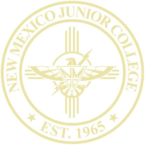 New Mexico Junior College - Officially Licensed - Gold Embossed Tassel Diploma Frame - Document Size 11" x 8.5"