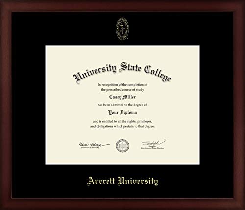 Averett University - Officially Licensed - Gold Embossed Diploma Frame - Document Size 11" x 8.5"