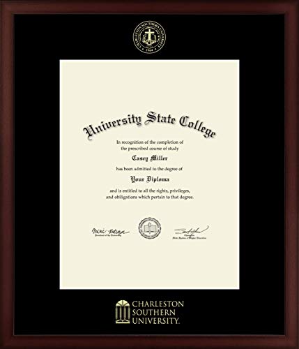 Charleston Southern University - Officially Licensed - Gold Embossed Diploma Frame - Document Size 11" x 14"