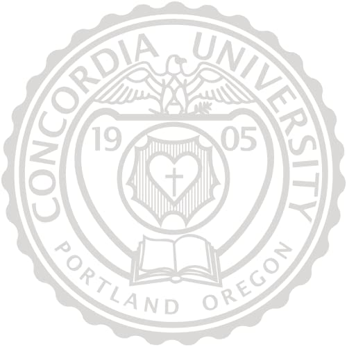 Concordia University Portland - Officially Licensed - Silver Embossed Tassel Diploma Frame - Document Size 9" x 7"