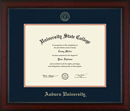 Auburn University - Officially Licensed - Gold Embossed Diploma Frame - Document Size 17" x 13"