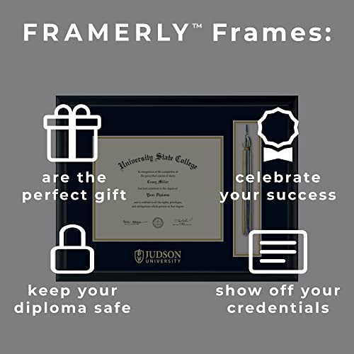 CUNY - The Graduate Center - Officially Licensed - Gold Embossed Diploma Frame - Document Size 10.33" x 10.33"