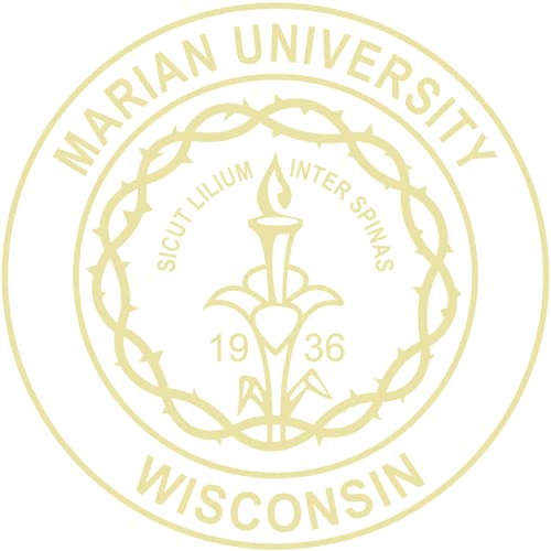 Marian University in Wisconsin - Officially Licensed - Gold Embossed Tassel Diploma Frame - Document Size 11" x 8.5"