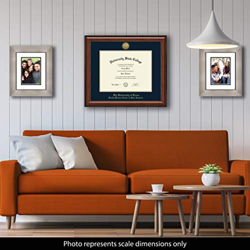 University of Texas Health Science Center at San Antonio - Officially Licensed - Gold Embossed Diploma Frame - Document Size 14" x 11"