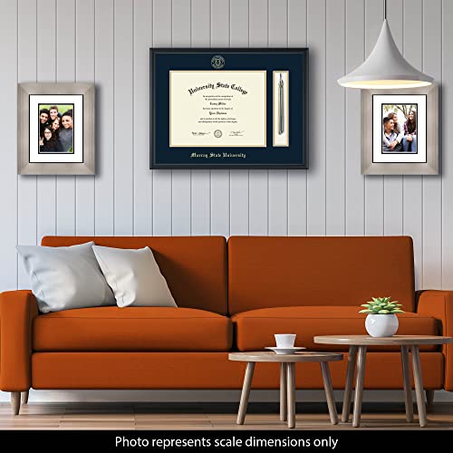 Murray State University - Officially Licensed - Gold Embossed Tassel Diploma Frame - Document Size 14" x 11"