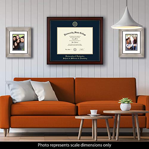 University of Rochester School of Medicine and Dentistry - Officially Licensed - PhD - Gold Embossed Diploma Frame - Document Size 16" x 12"